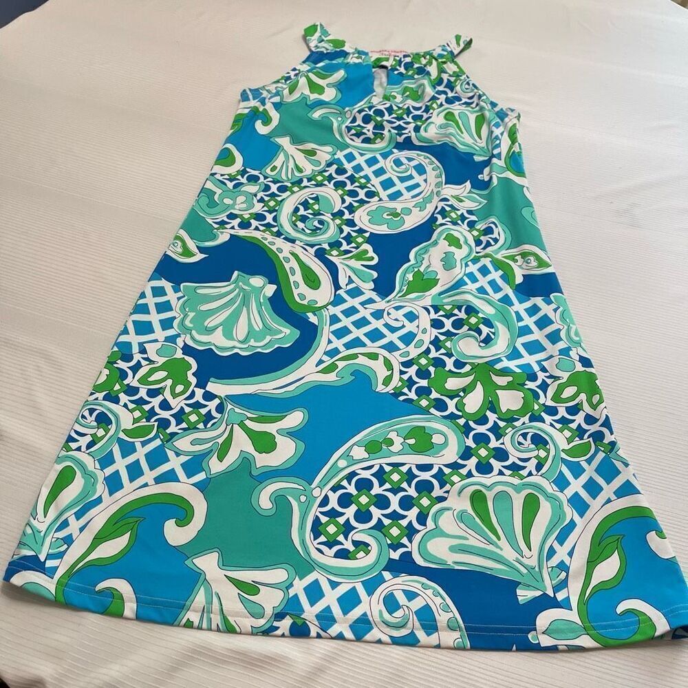 Barbara Gerwit By Tabitha Blue Paisley Boho Chic Art To Wear Dress Size Medium